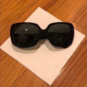 MiuMiu sunglasses - SMU02N black and gold